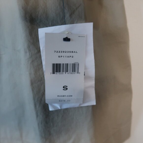 NWT Ralph Lauren Rugby Trench Coat Small Beige Khaki Mid-Length Lightweight - Picture 2 of 10